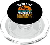 Retraite en Cours de Chargement Humour Retraité 2026 PopSockets PopGrip pour MagSafe