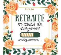 retraite en cours de chargement: livre d'or depart collegue Travail , cadeau depart retraite humoristique , Alternative carte depart collegue , cadeau femme homme , à compléter de messages et photos
