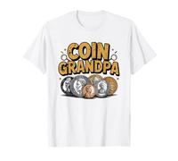 Retraité Grand Père Collectionneur De Pièces Trésor T-Shirt
