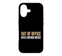 Retraite Hors du Bureau jusqu'à Nouvel Avis Retraite Coque pour iPhone 17