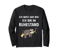 Retraite Ich Muss Gar Nix ! Ich Bin Im Rühestand Rente Manche Longue