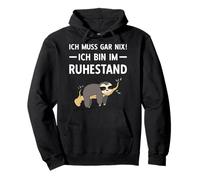 Retraite Ich Muss Gar Nix ! Ich Bin Im Rühestand Rente Sweat à Capuche