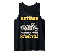Retraite Je suis à la Retraite, Enfin l'heure de la Moto Débardeur