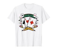 Retraite Joueur De Bridge Encheres Convention Contrat Jeu T-Shirt