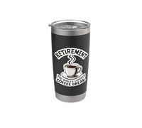 Retraite L'amant de pause-café le plus long du monde Retraité Gobelet isotherme en acier inoxydable double paroi