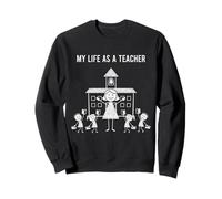 Retraité mais Enseignant Depuis Toujours, passionné d'éducation Cardiaque Sweatshirt