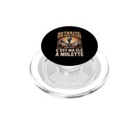 Retraité Mon Seul Patron C’est Ma Clé À Molette PopSockets PopGrip pour MagSafe