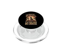 Retraite Mon Seul Patron Cest Mon Chien De Chasse PopSockets PopGrip pour MagSafe