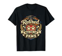 Retraité: Plus de Temps, Pattes et Amour des Animaux. T-Shirt