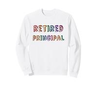 RETRAITÉ Principal École Hors Service Croisière Retraite Vacances Sweatshirt