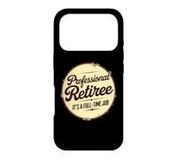 Retraité Professionnel C'est Un Emploi à Temps Plein Retraite Coque pour iPhone 17 Pro