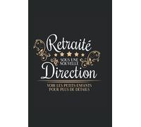 Retraité sous une nouvelle direction Voir les petits-enfants pour plus de détails: Carnet de notes pour retraité Idée de cadeau d'adieu Cadeau de retraite Grand-père