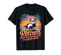 Retraité sous Une Nouvelle Gestion Voir épouse drôle Retraite T-Shirt
