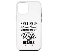 Retraité sous Une Nouvelle Gestion, Voir la Femme pour Plus Coque pour iPhone 12/12 Pro