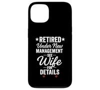 Retraité sous Une Nouvelle Gestion, Voir la Femme pour Plus Coque pour iPhone 13