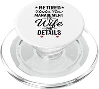 Retraité sous Une Nouvelle Gestion, Voir la Femme pour Plus PopSockets PopGrip pour MagSafe
