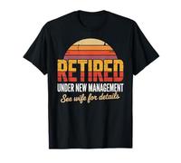 Retraite Vintage sous Nouvelle Gestion Voir Femme pour Plus de détails T-Shirt