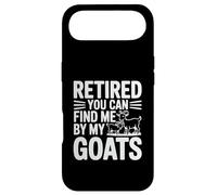 Retraité, You Can Find Me by My Goats Farm Life Fun Coque pour iPhone Air