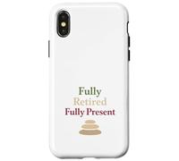Retraité Zen Mindful Man Grandpa Méditation Humour Calme Coque pour iPhone X/XS