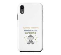 Retraité Zen Mindful Man Grandpa Méditation Humour Calme Coque pour iPhone XR