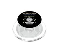 Retraité Zen Mindful Man Grandpa Méditation Humour Calme PopSockets PopGrip pour MagSafe