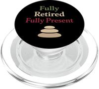 Retraité Zen Mindful Man Grandpa Méditation Humour Calme PopSockets PopGrip pour MagSafe