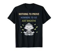 Retraité Zen Mindful Man Grandpa Méditation Humour Calme T-Shirt