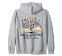Retraitée 2026 Nouveau Chapitre Cadeau Lectrice Femme Sweat à Capuche