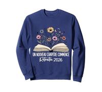 Retraitée 2026 Nouveau Chapitre Cadeau Lectrice Femme Sweatshirt