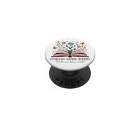 Retraitée 2027 Nouveau Chapitre Cadeau Lectrice Femme PopSockets PopGrip Adhésif