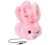 ReTrak Animalz Casque avec Cordon rétractable pour Enfants Lapin Rose