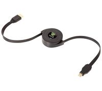 Retrak Câble HDMI vers Mini DisplayPort rétractable 150 cm