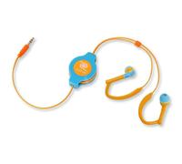 Retrak Écouteurs intra-auriculaires rétractables Sport - Bleu/orange