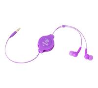 ReTrak EUAUDIOPRPL - Écouteurs - intra-auriculaire - filaire - jack 3,5mm - violet