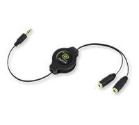 ReTrak Splitter 2 x Jack 3.5mm - Câble séparateur pour casques G