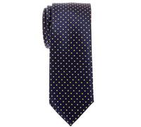 Retreez Cravate fine tissée à pois 5 cm - Bleu - Taille Unique
