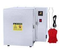 RETRIN Four de Combustion de Moulage Bijoux 1500W, contrôle de température PID, pour Fusion de métaux, Fabrication de Bijoux et émaillage brûlur, adapté à débutants et Artisans