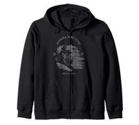 Retro 1947 Havana Cuba Surf Club Vintage Surfer Vieilli Sweat à Capuche