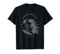 Retro 1947 Havana Cuba Surf Club Vintage Surfer vieilli T-Shirt