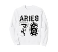 Retro 1976 Aries Zodiac Vintage Sweatshirt