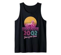 Retro 2002 Year of The Horse CNY Zodiac Lady Fortune Rodéo Débardeur