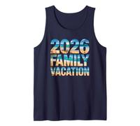 Rétro 2026 Vacances en Famille Cousin Enfants Voyage Vacances Débardeur