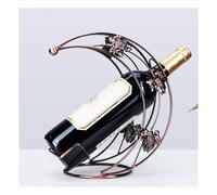 Rétro 24 Styles vin Rouge Bouteille Porte métal Meubles Artisanat, Salon Cuisine Table à Manger pièce Centrale Ornements, Cadeau de nouveauté pour Les Amateurs de vin
