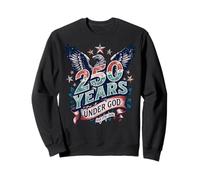 Rétro : 250 Ans en Dieu, Nous Avons Confiance, 1776-2026 - États-Unis Sweatshirt