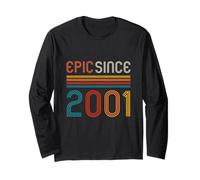 Rétro 25e Anniversaire Epic Since 2001 Manche Longue
