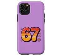 Retro 6 7 Summer Alpha Slang 67 Beach Coque pour iPhone 11 Pro