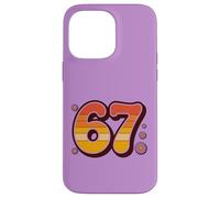 Retro 6 7 Summer Alpha Slang 67 Beach Coque pour iPhone 14 Pro Max