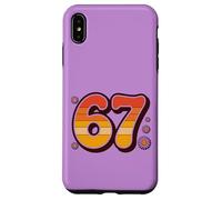 Retro 6 7 Summer Alpha Slang 67 Beach Coque pour iPhone XS Max