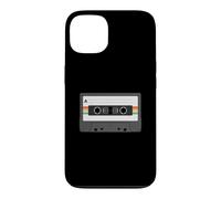 Rétro 70's 80's 90's Cassette Tape Illustration Coque pour iPhone 13
