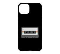 Rétro 70's 80's 90's Cassette Tape Illustration Coque pour iPhone 15 Plus